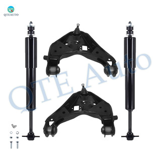 Set of 4 Front Lower Control Arm Ball Joint-Shock Absorber For 2001-2003 Ford Explorer Sport