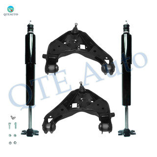 Set of 4 Front Lower Control Arm Ball Joint-Shock Absorber For 1998-2009 Mazda B4000 Monotube Performance Upgrade