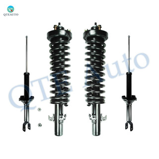 Set of 4 Front Quick Complete Strut-Coil Spring-Rear Strut  For 1990-1993 Honda Accord