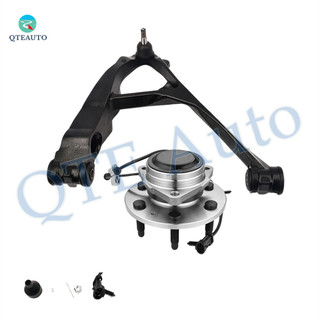Front Right Lower Control Arm Ball Joint-Wheel Hub Bearing Assembly For 2000-2006 Chevrolet Tahoe RWD