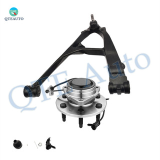 Front Left Lower Control Arm Ball Joint-Wheel Hub Bearing Assembly For 2000-2006 Chevrolet Suburban 1500 RWD
