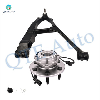 Front Right Lower Control Arm Ball Joint-Wheel Hub Bearing Assembly For 2003-2005 Chevrolet Express 2500