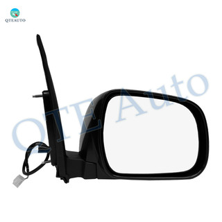 Right Passenger Side Mirror, Power Non-Heated Textured Black Manual Folding For 2004-2010 Toyota Sienna