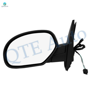 Left Driver Side Mirror, Power Heated Manual Folding For 2007-2014 Chevrolet Suburban 1500