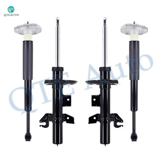 Set of 4 Front Suspension Strut Assembly-Rear Complete Shock Absorber Kit For 2019-2022 Jeep Cherokee