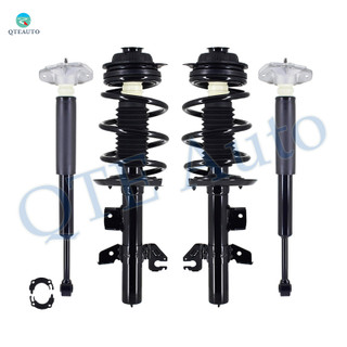 Set of 4 Front Quick Complete Strut-Coil Spring Assembly-Rear Complete Shock Absorber Kit For 2019-2022 Jeep Cherokee