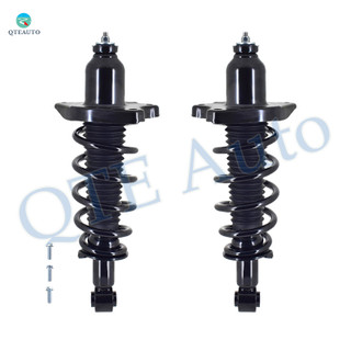 Pair of 2 Rear Left-Right Quick Complete Strut-Coil Spring Assembly For 2019-2022 Honda Passport