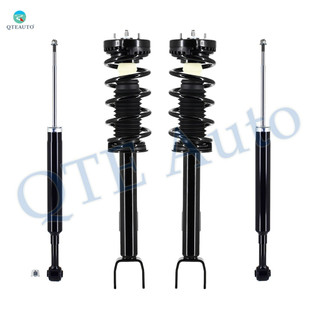 Set of 4 Front Quick Complete Strut-Coil Spring Assembly-Rear Shock Absorber For 2012-2014 Dodge Challenger