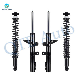 Set of 4 Front Suspension Strut Assembly-Rear Complete Shock Absorber Kit For 2015-2019 Ford Transit-150