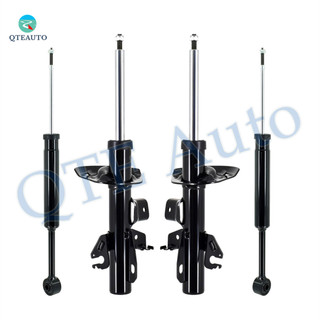 Set of 4 Front Suspension Strut Assembly-Rear Shock Absorber For 2015-2017 Chrysler 200