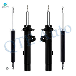 Set of 4 Front Suspension Strut Assembly-Rear Shock Absorber Replacement For 2006 BMW 330I