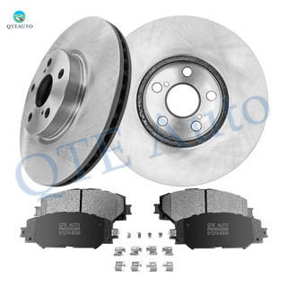 Set of 6 Front 275mm Brake Disc Rotors-Ceramic Brake Pad Kit For 2008-2014 Scion XD