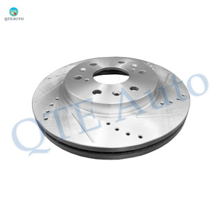 Front Left 329.95mm Drilled Slotted Brake Disc Rotors For 2007-2020 Chevrolet Tahoe