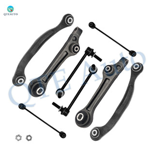 Set of 8 Front Lower Rearward Control Arm-Sway Bar Link-Rear Upper Rearward Control Arm-Sway Bar Link For 2011 Dodge Challenger