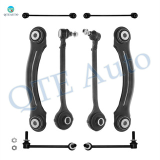 Set of 8 Front Lower Forward Control Arm Ball Joint-Sway Bar Link-Rear Upper Forward Control Arm-Sway Bar Link For 2005-2010 2012-2014 Chrysler 300