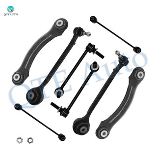 Set of 8 Front Lower Forward Control Arm Ball Joint-Sway Bar Link-Rear Upper Forward Control Arm-Sway Bar Link For 2011-2020 Chrysler 300