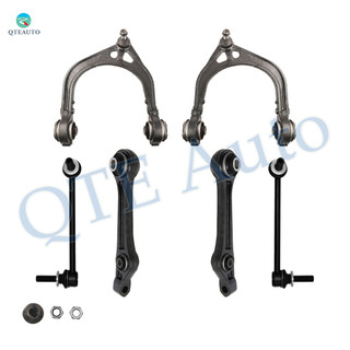 Set of 6 Front Upper Control Arm Ball Joint-Lower Rearward Control Arm-Sway Bar Link For 2005-2008 Chrysler 300