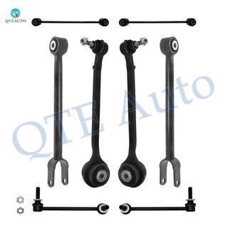 Set of 8 Front Lower Forward Control Arm Ball Joint-Sway Bar Link-Rear Lower Forward Control Arm-Sway Bar Link For 2011-2020 Chrysler 300