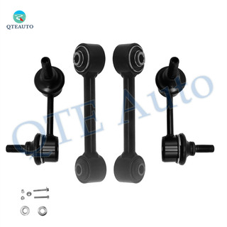 Set of 4 Rear Lower Forward Control Arm-Sway Bar Link For 2007-2009 Jeep Compass