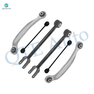 Set of 6 Rear Upper Rearward-Lower Forward Control Arm-Sway Bar Link For 2007-2010 2015-2020 Dodge Charger