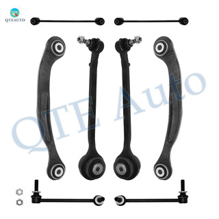 Set of 8 Front Lower Forward Control Arm Ball Joint-Sway Bar Link-Rear Upper Rearward Control Arm-Sway Bar Link For 2011 Dodge Challenger