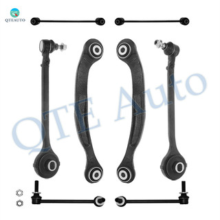 Set of 8 Front Lower Forward Control Arm Ball Joint-Sway Bar Link-Rear Upper Rearward Control Arm-Sway Bar Link For 2006-2010 2012-2020 Dodge Charger