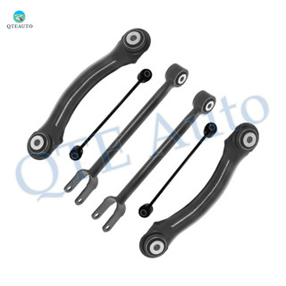 Set of 6 Rear Upper Forward-Lower Forward Control Arm-Sway Bar Link For 2005-2020 Chrysler 300