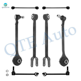 Set of 8 Front Lower Forward Control Arm Ball Joint-Sway Bar Link-Rear Lower Forward Control Arm-Sway Bar Link For 2005-2008 Dodge Magnum