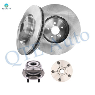 Set of 4 Front 316mm Brake Disc Rotors-Wheel Hub Bearing Assembly For 2014 Subaru Forester