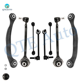 Set of 8 Front Lower Forward Control Arm Ball Joint-Sway Bar Link-Rear Upper Rearward Control Arm-Sway Bar Link For 2008-2010 Dodge Challenger