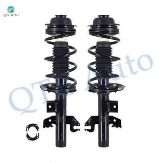 Pair 2 Front L-R Quick Complete Strut-Coil Spring For 2015-2017 Chrysler 200 AWD