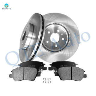 Set of 6 Front 300mm Brake Disc Rotors-Ceramic Brake Pad Kit For 2016-2018 Chevrolet Volt