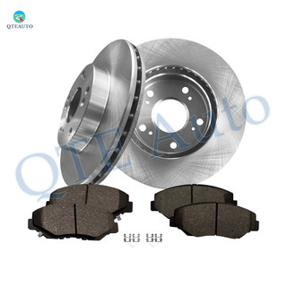 Set of 6 Front 262mm Brake Disc Rotors-Ceramic Brake Pad Kit For 2013 Honda Civic
