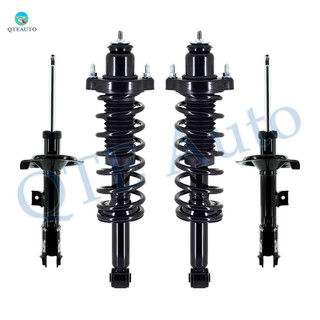 Set of 4 Front Suspension Strut Assembly-Rear Quick Complete Strut-Coil Spring Assembly For 2011-2020 Mitsubishi RVR