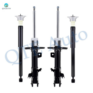Set of 4 Front Suspension Strut Assembly-Rear Complete Shock Absorber Kit For 2014-2019 Ford Fiesta