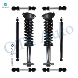 Set of 8 Front Sway Bar Link-Quick Complete Strut-Coil Spring Assembly-Rear Sway Bar Link-Shock Absorber For 1993-2002 Chevrolet Camaro