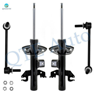 Set of 4 Front Sway Bar Link-Suspension Strut Assembly For 2016 Chrysler 300