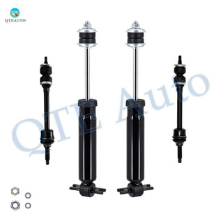 Set of 4 Front Sway Bar Link-Shock Absorber For 2008 Dodge RAM 1500 with 5 Lug Wheels