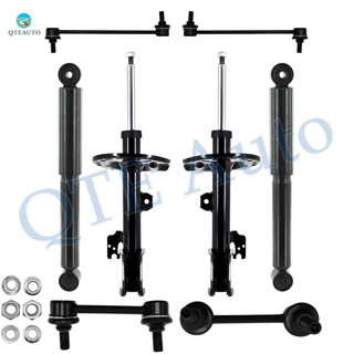 Set of 8 Front Sway Bar Link-Suspension Strut Assembly-Rear Sway Bar Link-Shock Absorber For 2018 2019 Lexus RX350L