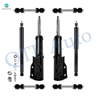 Set of 8 Front Sway Bar Link-Suspension Strut Assembly-Rear Sway Bar Link-Shock Absorber For 1982-1992 Pontiac Firebird