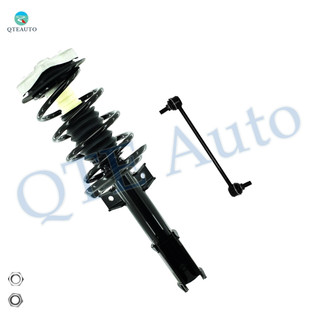 Front Right Sway Bar Link-Quick Complete Strut-Coil Spring Assembly For 2010-2015 Mercedes-Benz GLK350