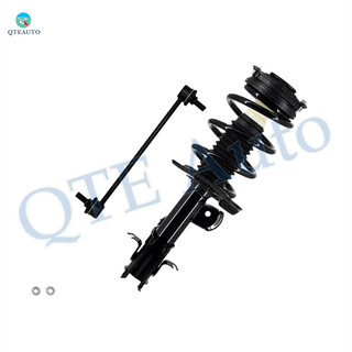 Front Left Sway Bar Link-Quick Complete Strut-Coil Spring Assembly For 2013 2014 Nissan NV200