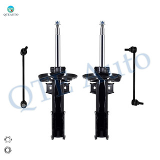 Set of 4 Front Sway Bar Link-Suspension Strut Assembly For 2008-2014 Mercedes-Benz C300