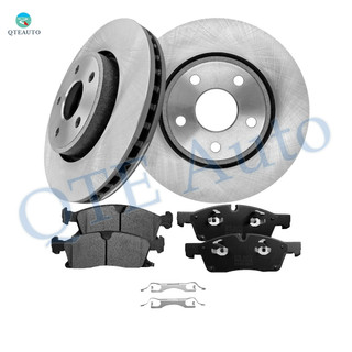 Set of 6 Front 330mm Brake Disc Rotors-Ceramic Brake Pad Kit For 2011-2020 Jeep Grand Cherokee