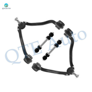 Set of 4 Front Upper Control Arm Ball Joint-Sway Bar Link For 1994-1999 Chevrolet C1500 Suburban