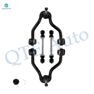 Set of 4 Front Upper Control Arm Ball Joint-Sway Bar Link For 1990-2005 Chevrolet Astro