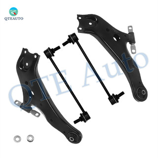 Set of 4 Front Lower Control Arm Ball Joint-Sway Bar Link For 2018-2022 Lexus RX450HL