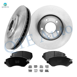 Set of 6 Front 281mm Brake Disc Rotors-Ceramic Brake Pad Kit For 2001-2005 Dodge Grand Caravan