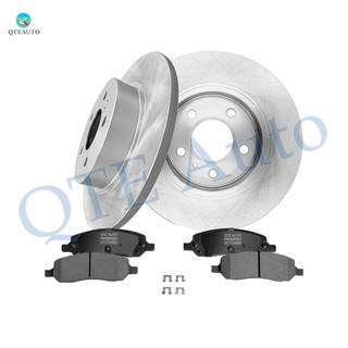 Set of 6 Rear 292.05mm Brake Disc Rotors-Ceramic Brake Pad Kit For 2006-2011 Buick Lucerne