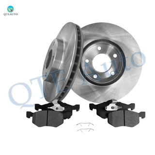 Set of 6 Front 278mm Brake Disc Rotors-Ceramic Brake Pad Kit For 2005-2007 Mercury Mariner D843 7719